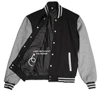 Decrum Bomber Varsity Jacket Men - Baseball Style Color Block Letterman