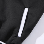 Kids Baseball Jackets Boys and Girls Fit Varsity Jacket Hooded Button Casual Lightweight Plain Cardigan School Coat