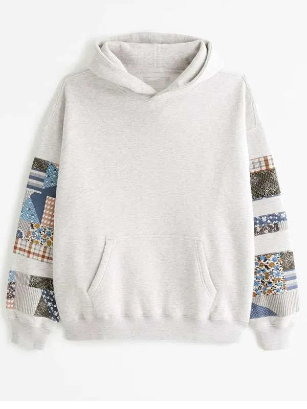 Abercrombie Patchwork Hoodie Recreated Edition