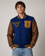 Daniel Jack – Blue Eagle "U" Premium Varsity Jacket