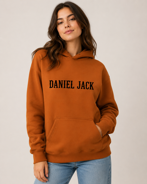 Burnt Orange Daniel Jack Hoodie