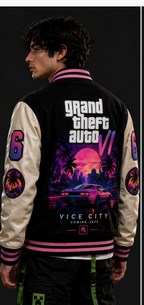 GTA VI  – Premium Varsity Jacket DJ Orignal
