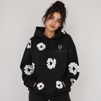 Midnight Bloom Hoodie