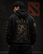 Dota 2 Premium Gold Hoodie — For The Players. For The Legends.