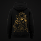 Demon Slayer Gold Hoodie back view