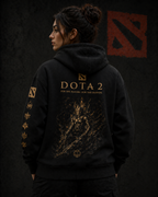 Dota 2 Premium Gold Hoodie — For The Players. For The Legends.