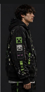 Minecraft Adventure Jacket – Premium Gaming Streetwear