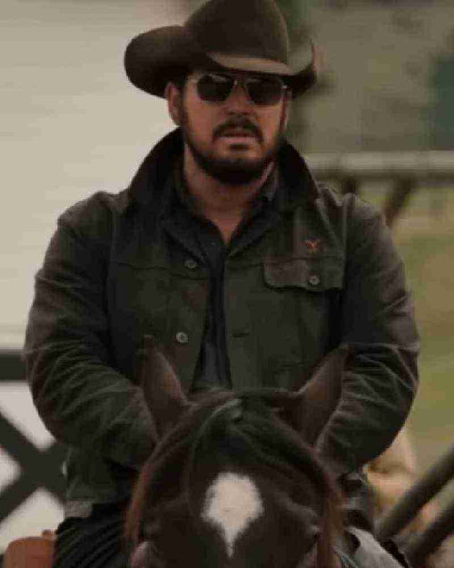 Cole Hauser Yellowstone Season 5 Black Jacket